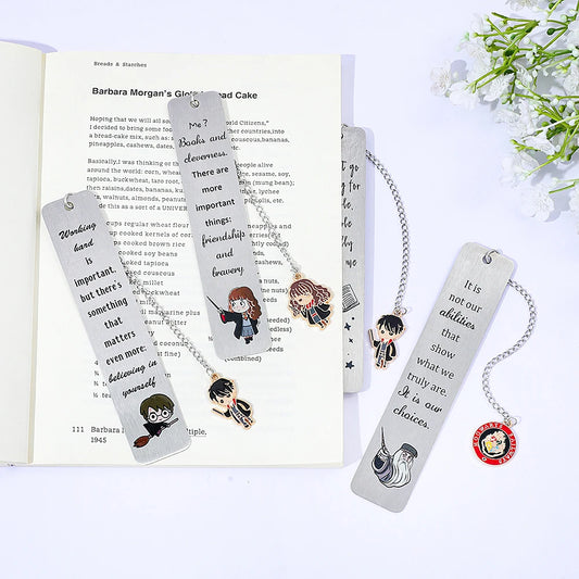 Mystic Wizard Metal Bookmark